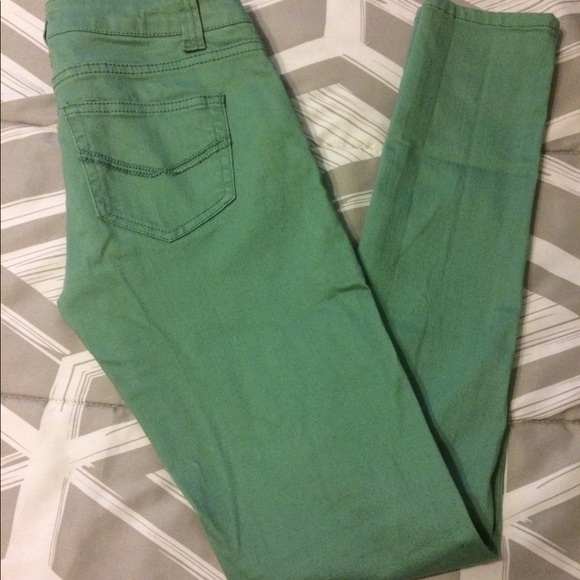 Jade green jeans Clearance
